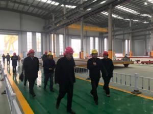 市人大副主任沈志華來PC構件生產(chǎn)基地開展三服務工作
