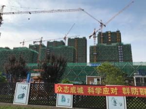 搶干快干！市北31號地塊提前2個月實現主體結頂